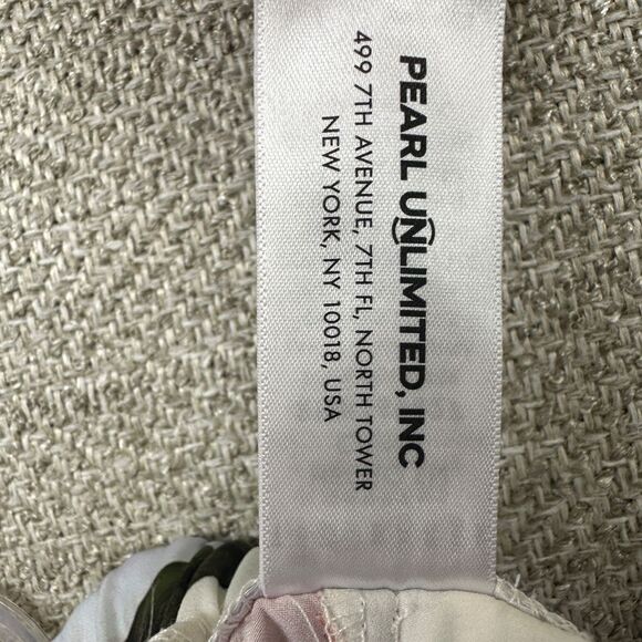 Ted Baker London Sz L Pajama Set Satin Chatsworth Bloom Floral Pink Rose Cottage - Picture 10 of 16